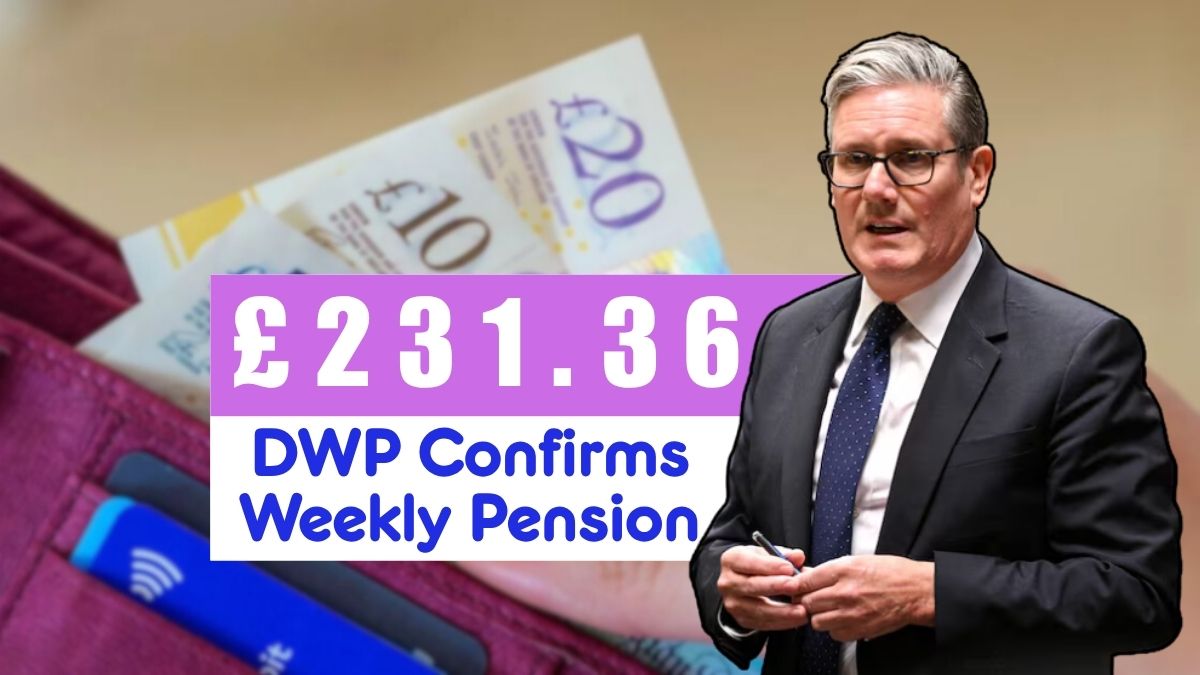 DWP Confirms Weekly Pension 231.36