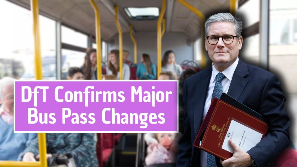 DfT Confirms Major Bus Pass Changes
