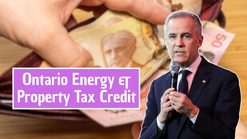 Ontario Energy & Property Tax Credit 2025